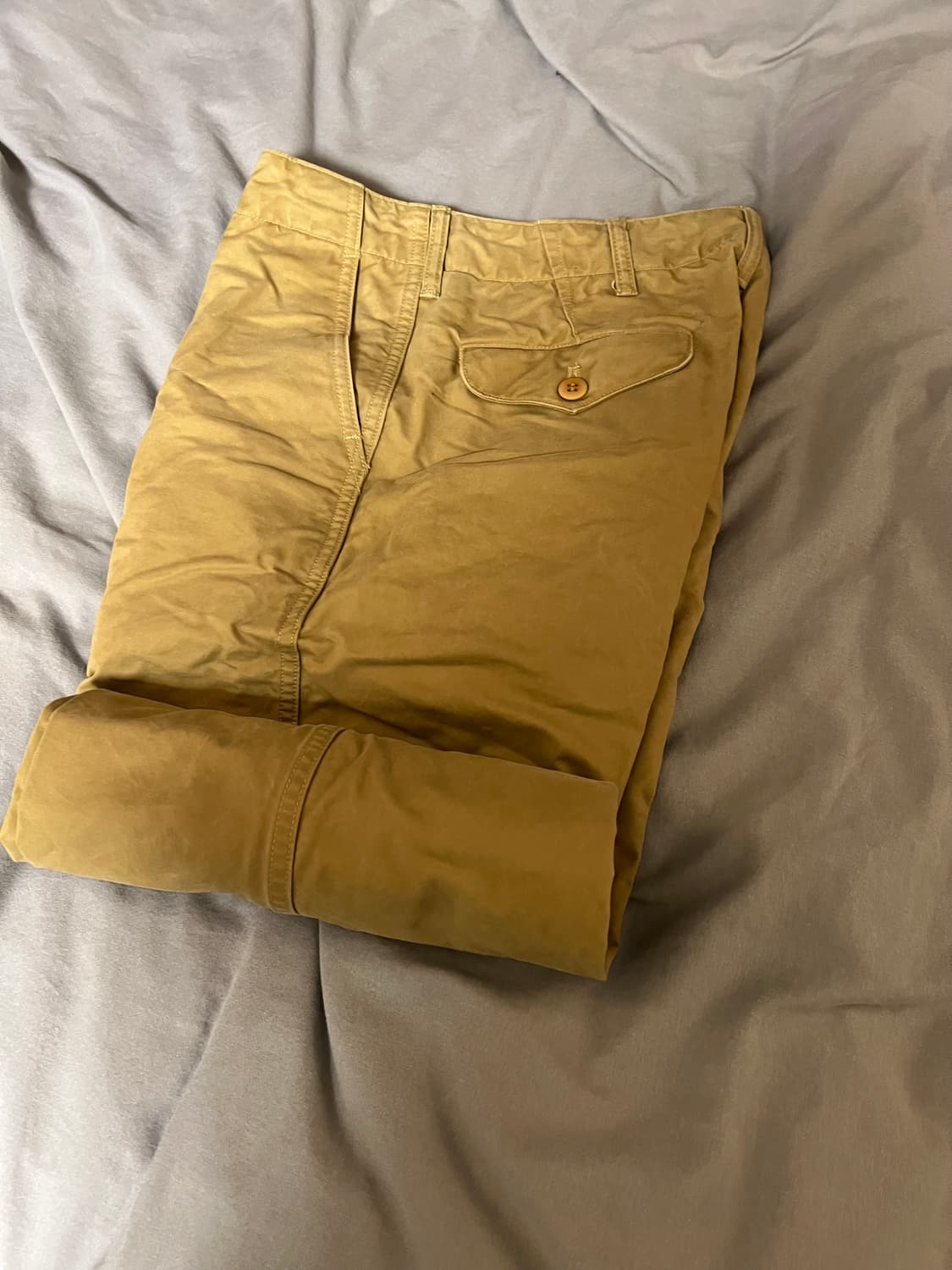 브론슨 치노 바지 브라운 30 새제품 상품이미지5