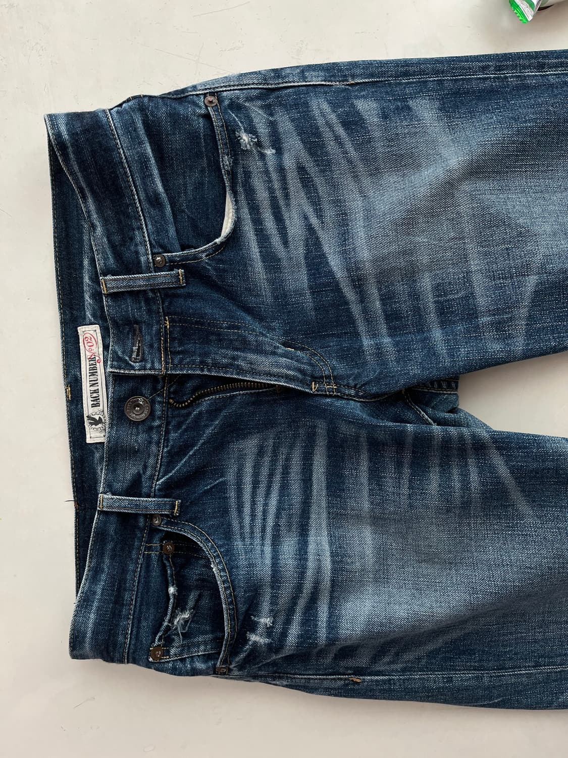 Back number washing denim pants 상품이미지6