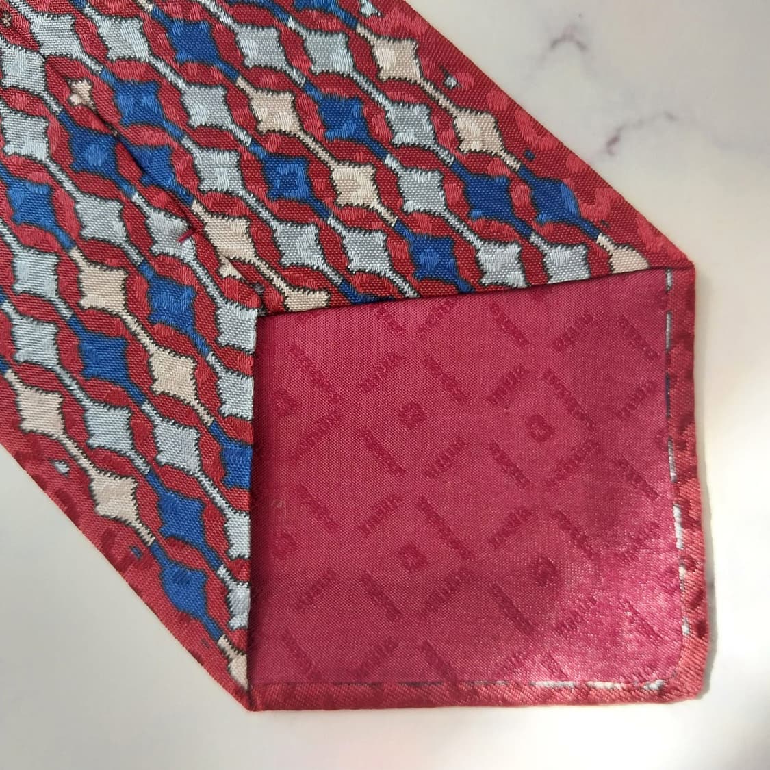 밀라숀 와인 컬러 실크 넥타이 A+등급 K2183
 상품이미지8