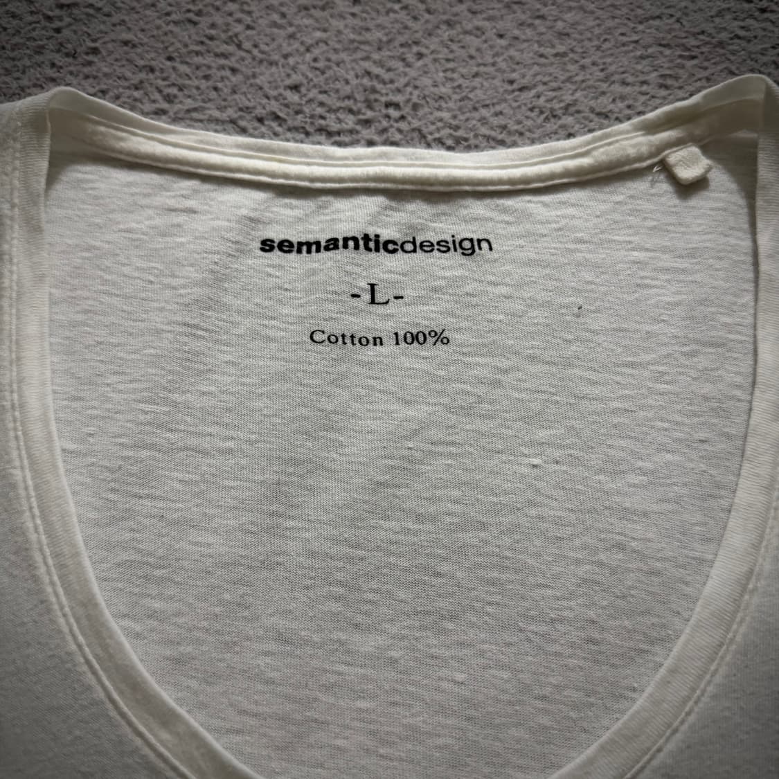 Semanticdesign long sleeve 상품이미지2