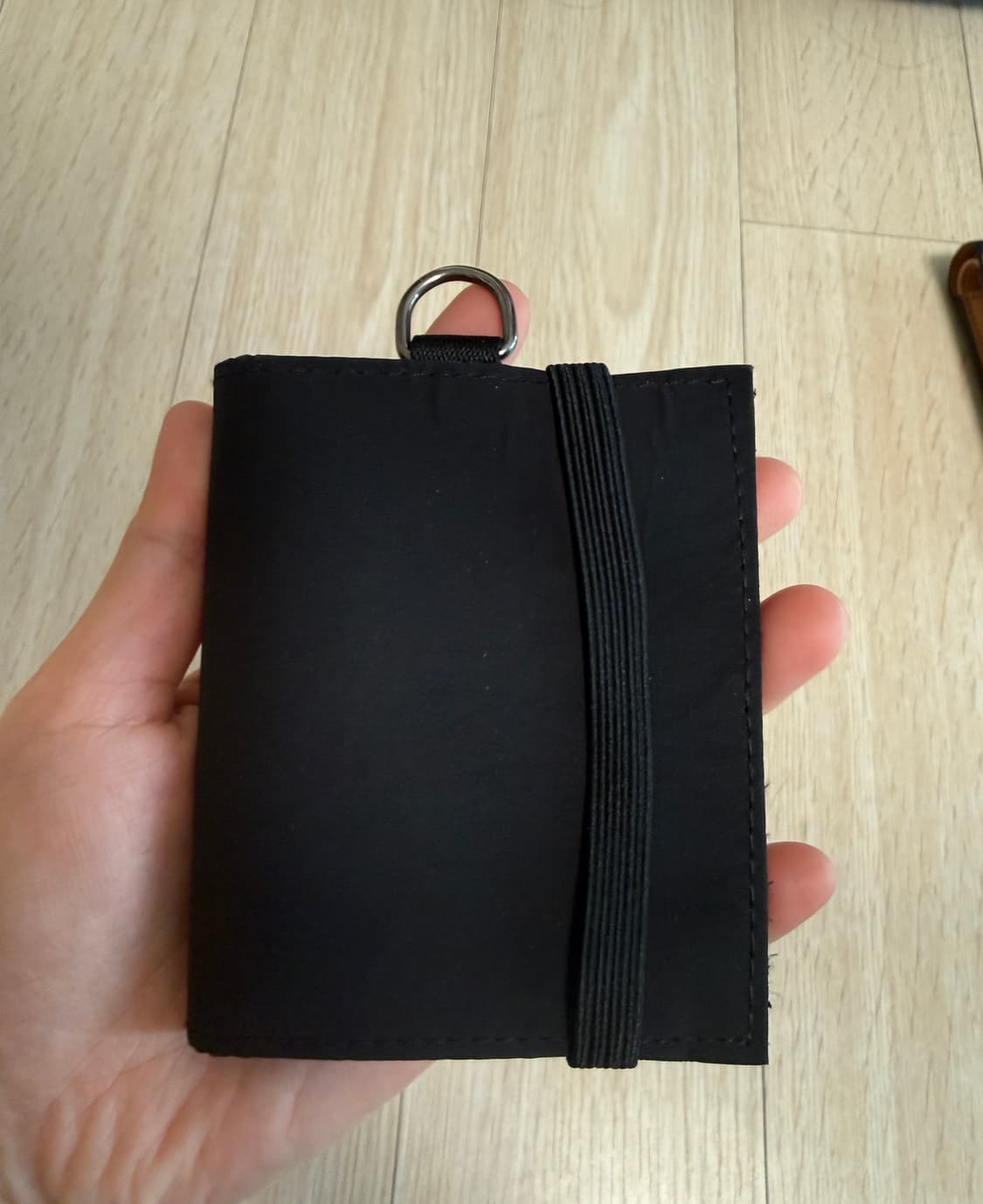 무지 무인양품 폴리에스테르 여행용 지갑 블랙 상품이미지1