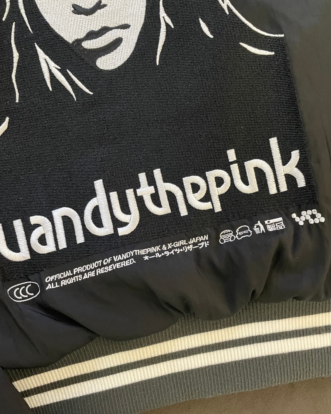 X-girl Vandy the pink 반디더핑크 리버시블 스카쟌 스카잔 상품이미지10