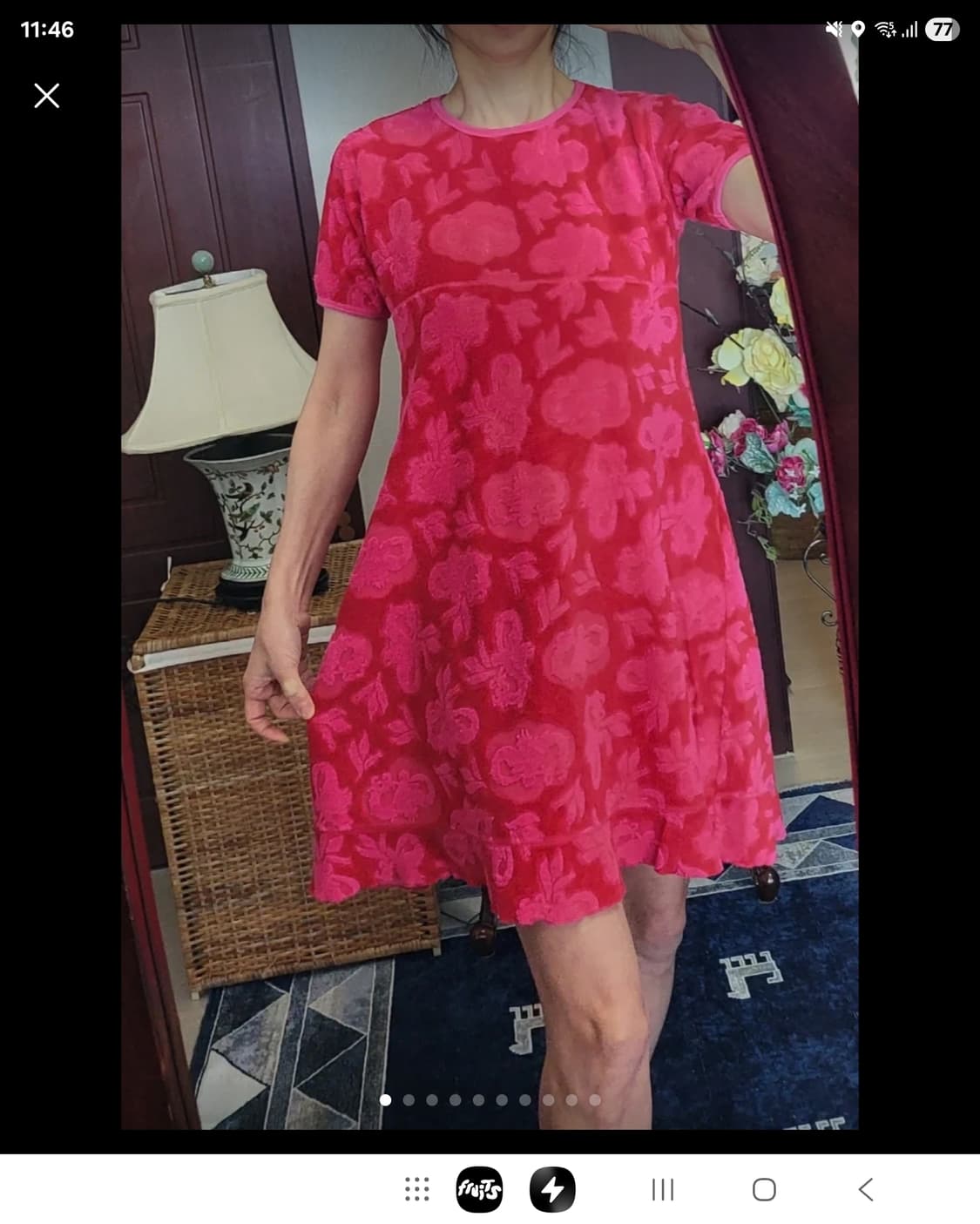 오일릴리 타월지 원피스  상품이미지1