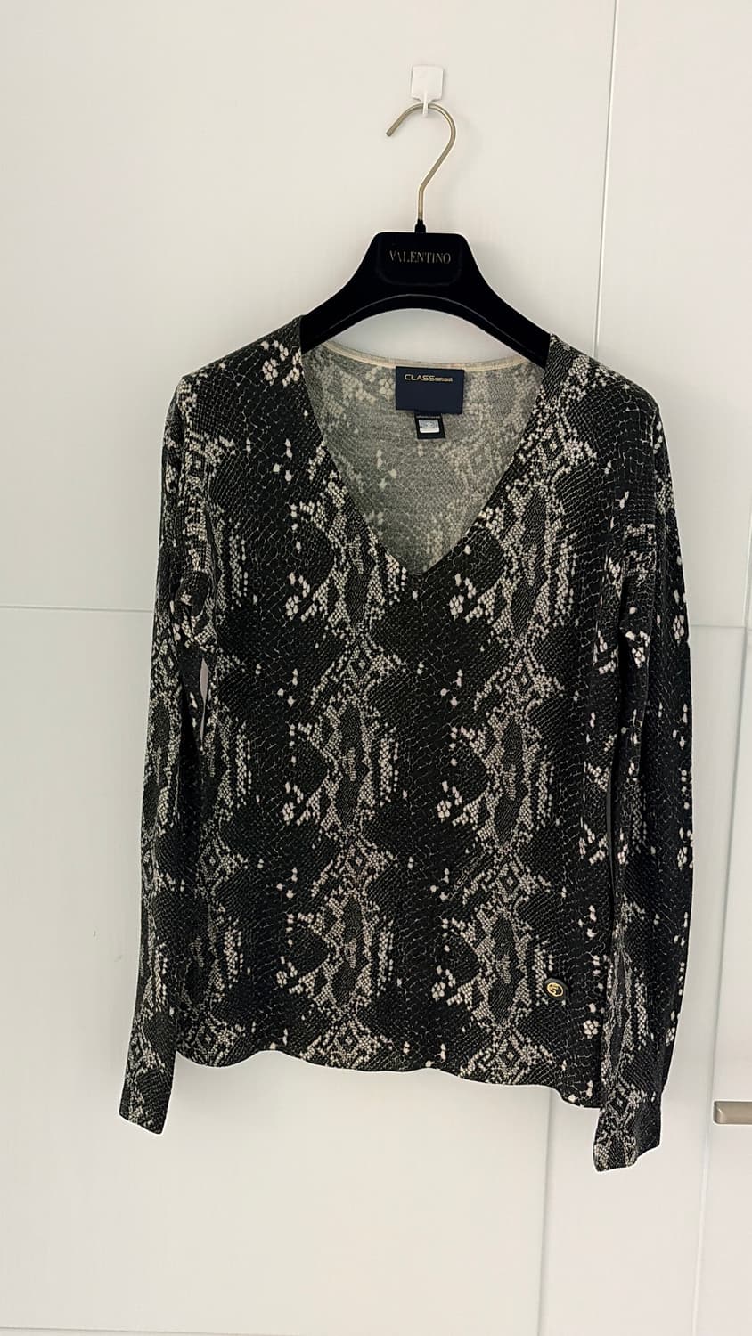 Roberto Cavalli 뱀피무냥 니트 44,55 정품 상품이미지5