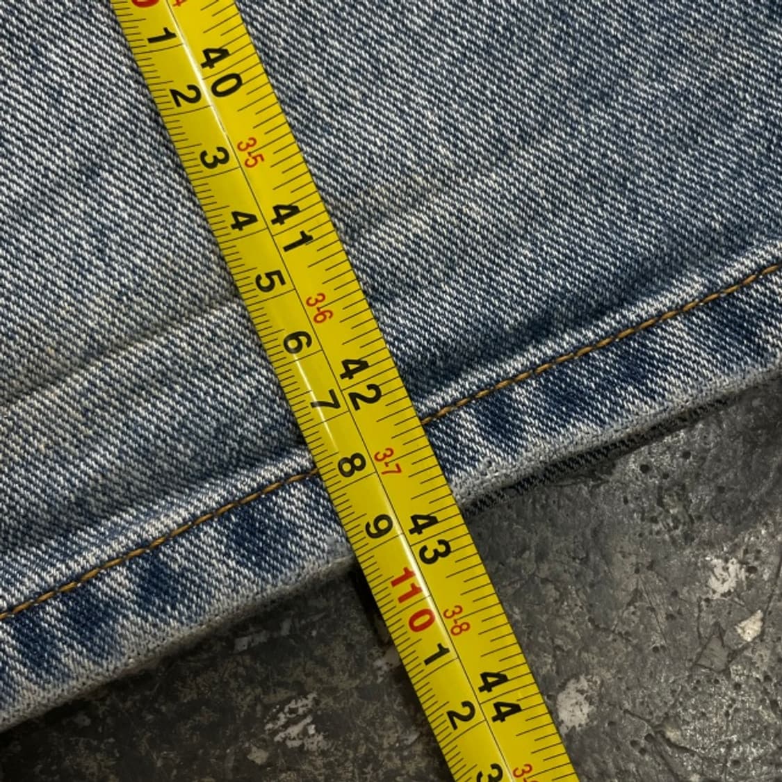 앤더슨 벨 더블 웨이스트 와이드 청바지 상품이미지10