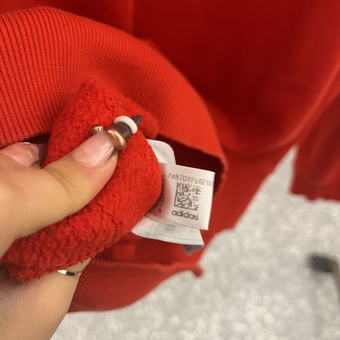 아디다스 Y2K 스펠아웃 코이즈 약기모 후드티 S C07843 상품이미지7