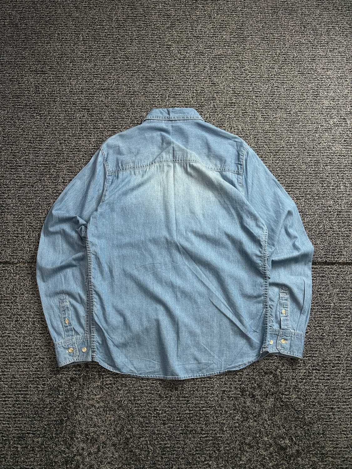 디키즈 USA 웨스턴 워싱 데님 워크 셔츠 2586 상품이미지4