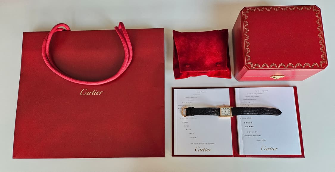 까르띠에 탱크솔로 로즈골드 스몰 상품이미지9