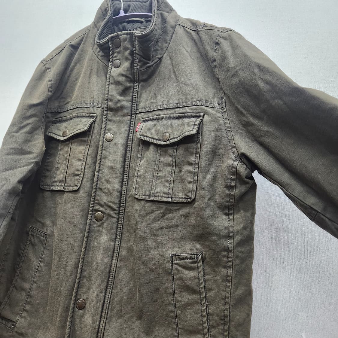 리바이스 멀티포켓 퀄팅 야상 자켓 S(M) 상품이미지2