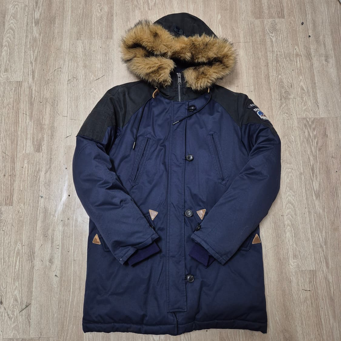 MLB 엠엘비 1903 후드털 다운 패딩 상품이미지1