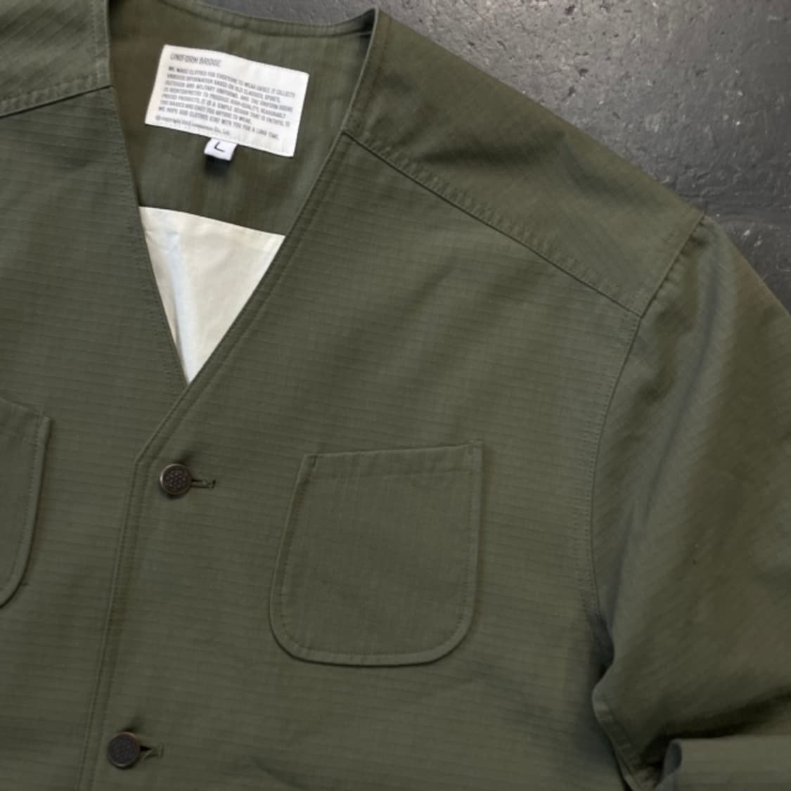 100 유니폼브릿지 4포켓 자켓  상품이미지2