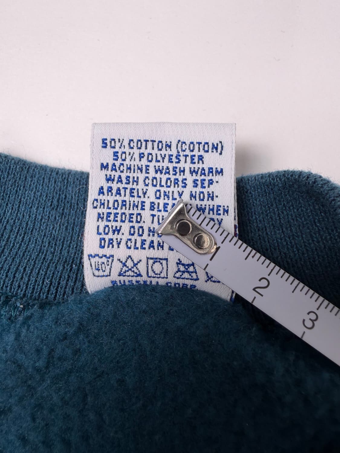 90s Russell Sweatshirt (teal blue) 상품이미지4