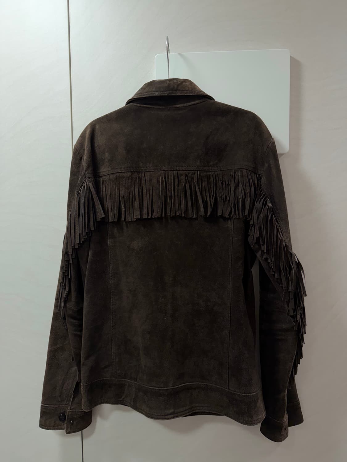 자라 리얼 스웨이드 프린지 자켓 상품이미지4