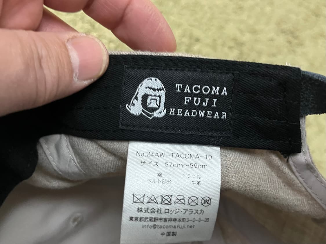 타코마후지 TAKOMA FUJI 볼캡 상품이미지6