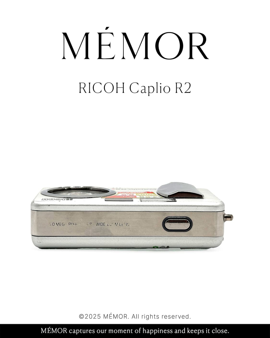 풀박스/노란기없는깨끗한느낌작례✨RICOH Caplio R2 리코 디카 상품이미지3