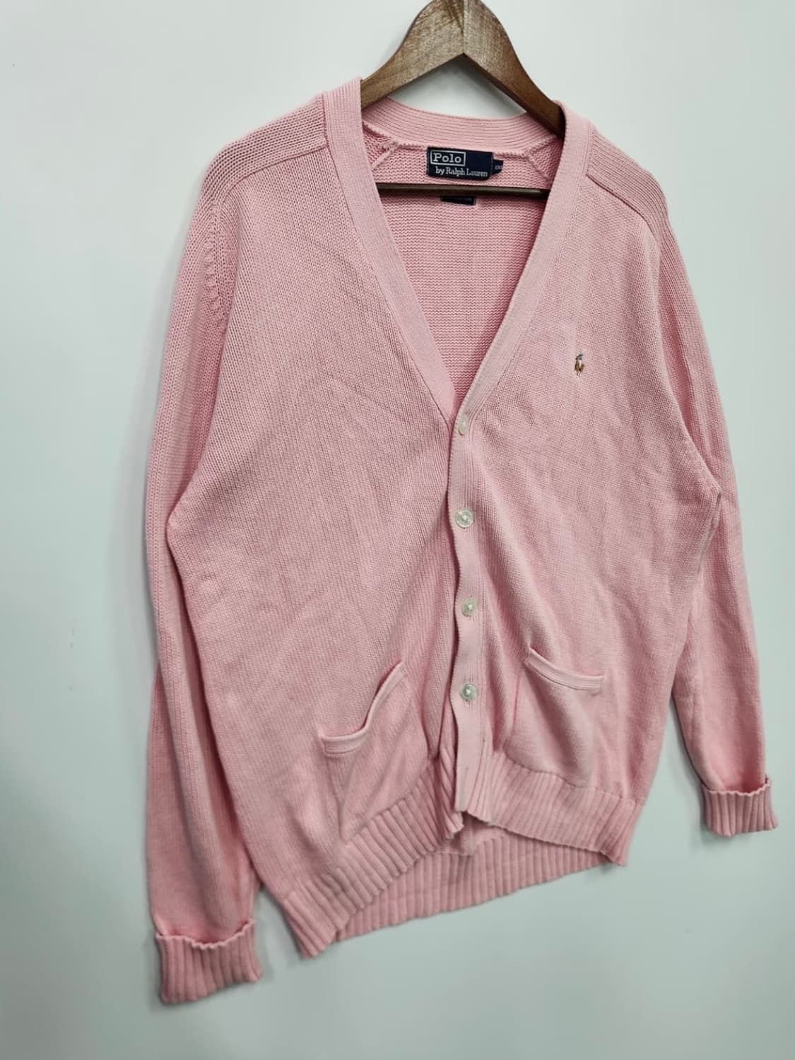폴로 핑크 가디건  상품이미지4