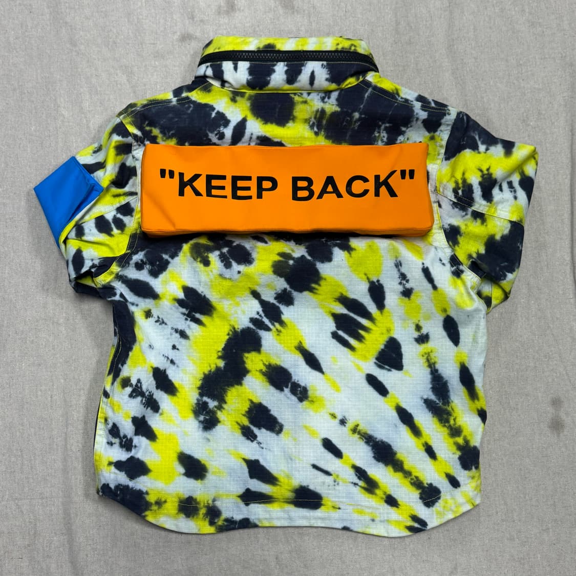 나이키 오프화이트 버질아블로 타이다이 크롭 자켓 XS 상품이미지1