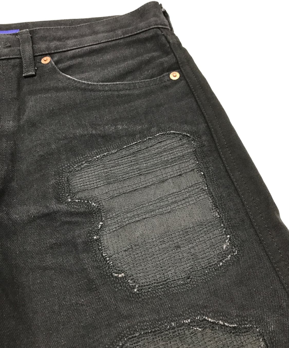 준야와타나베 꼼데가르송 디스 패치 데님 S 상품이미지4