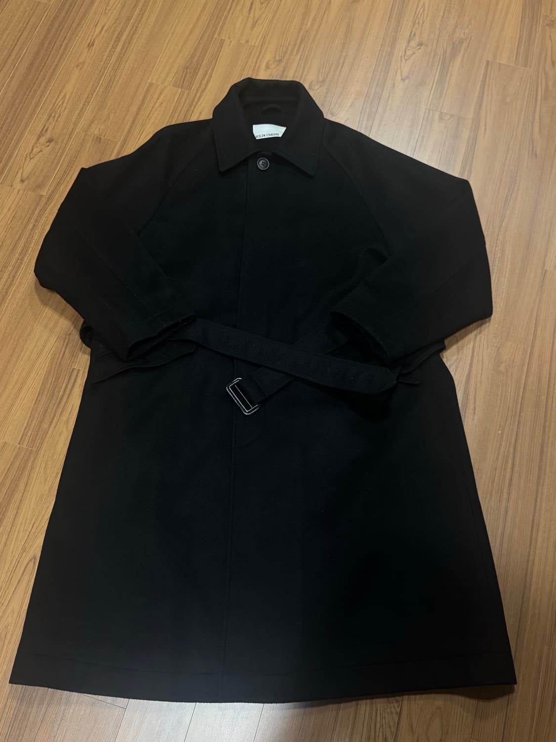 (S) 비슬로우 남성 레글런 싱글 벨티드 코트 상품이미지1