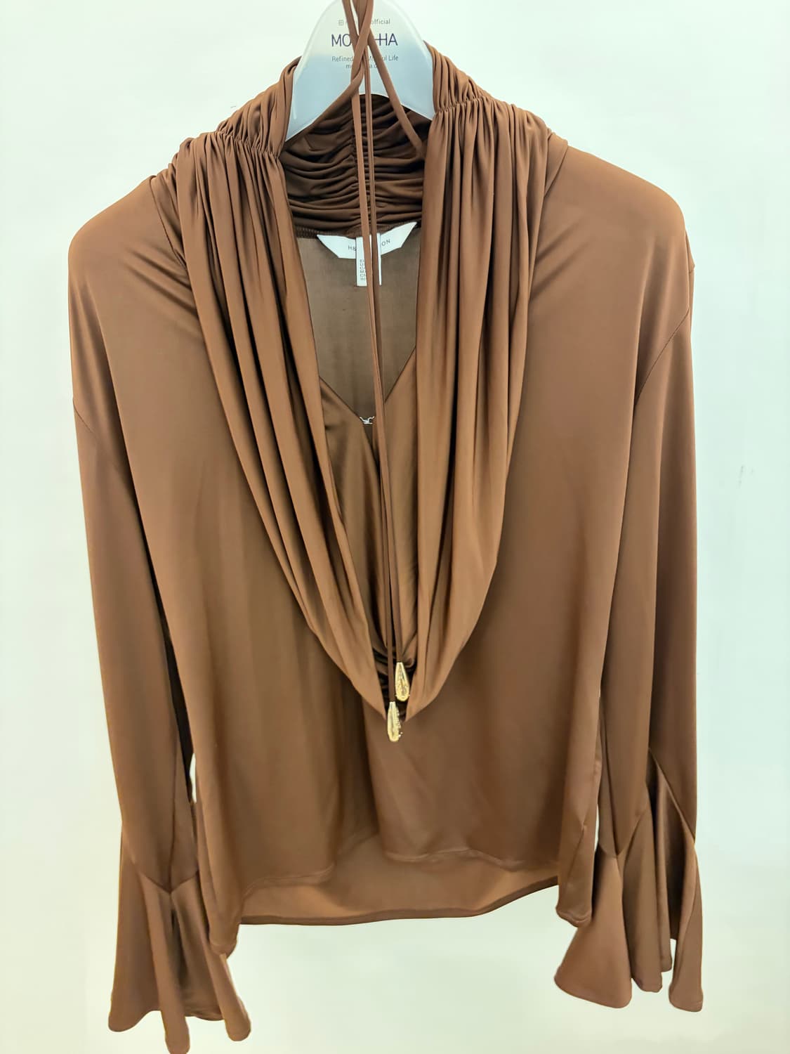 H&M EDITION 드레이프 블라우스 상품이미지8