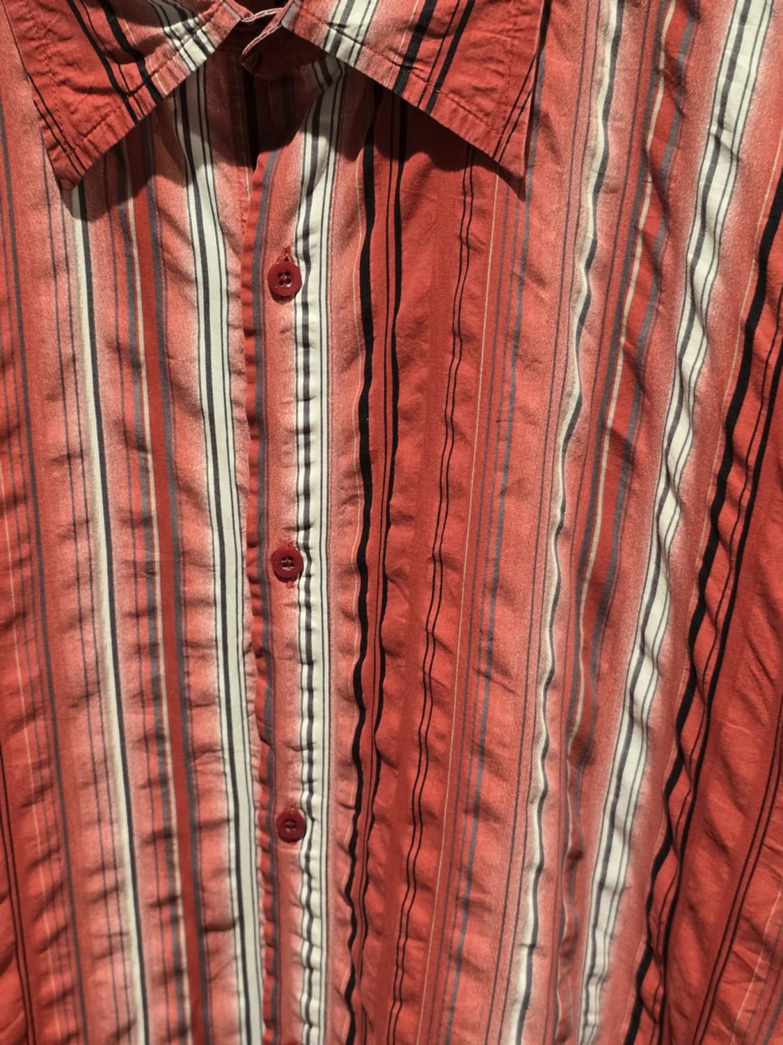 INSCENE Striped Short-Sleeve Shirt 상품이미지2