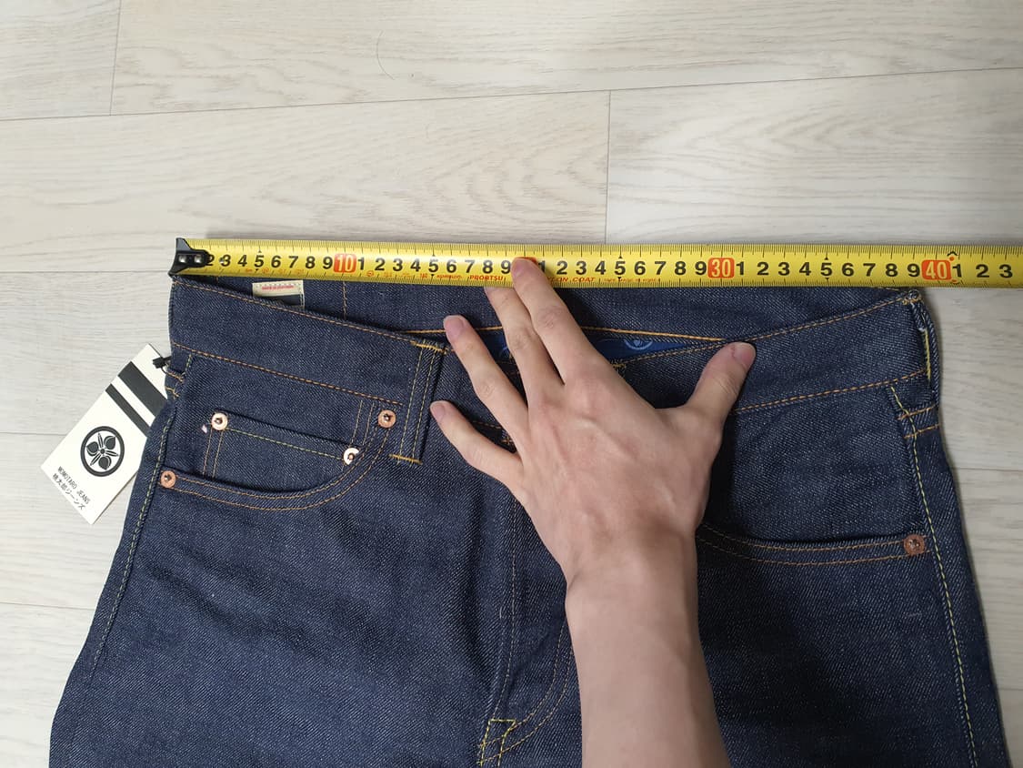 모모타로 진 셀비지 데님 0305-c 새상품 상품이미지8