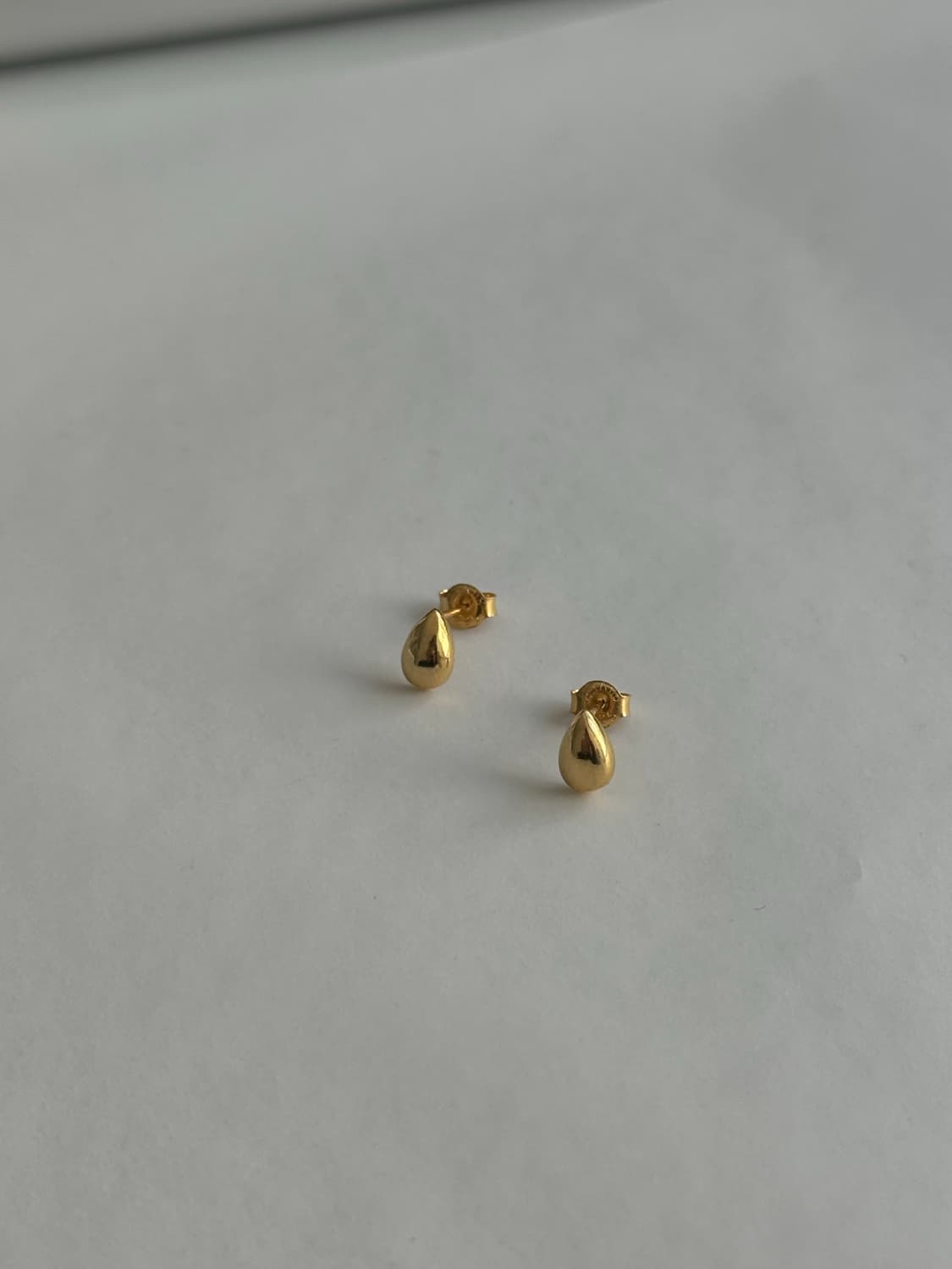 Silver925 은골드 미니에그 귀걸이 상품이미지2