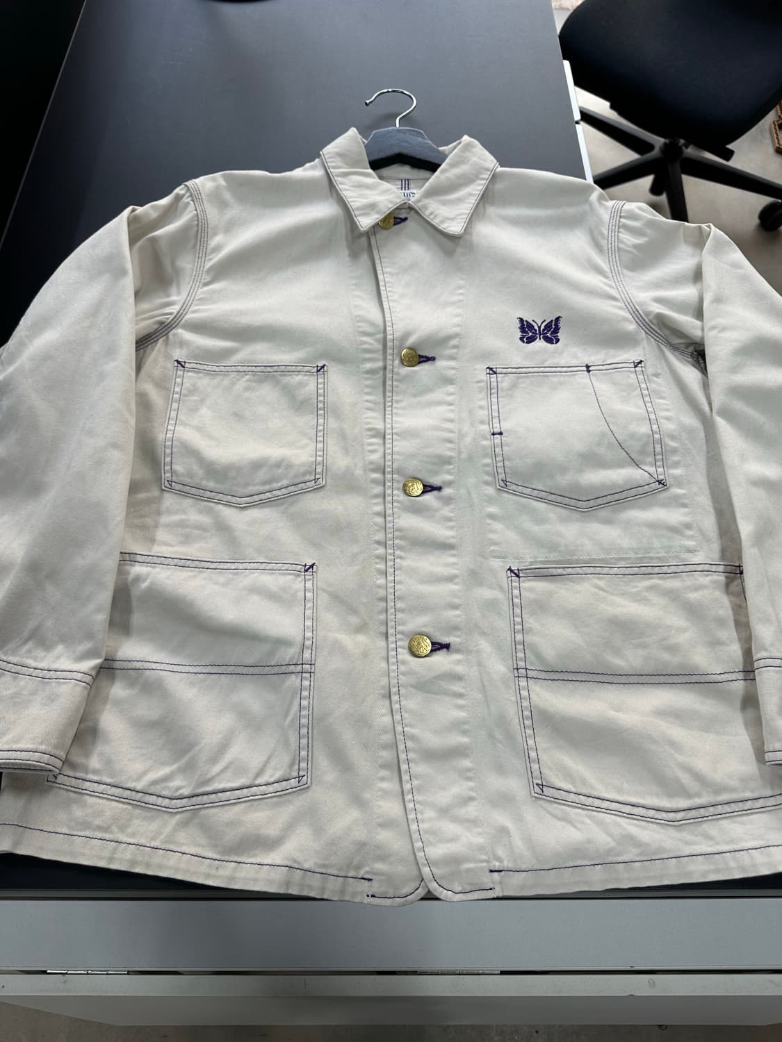 니들스 x 스미스코튼 커버올 자켓 상품이미지4