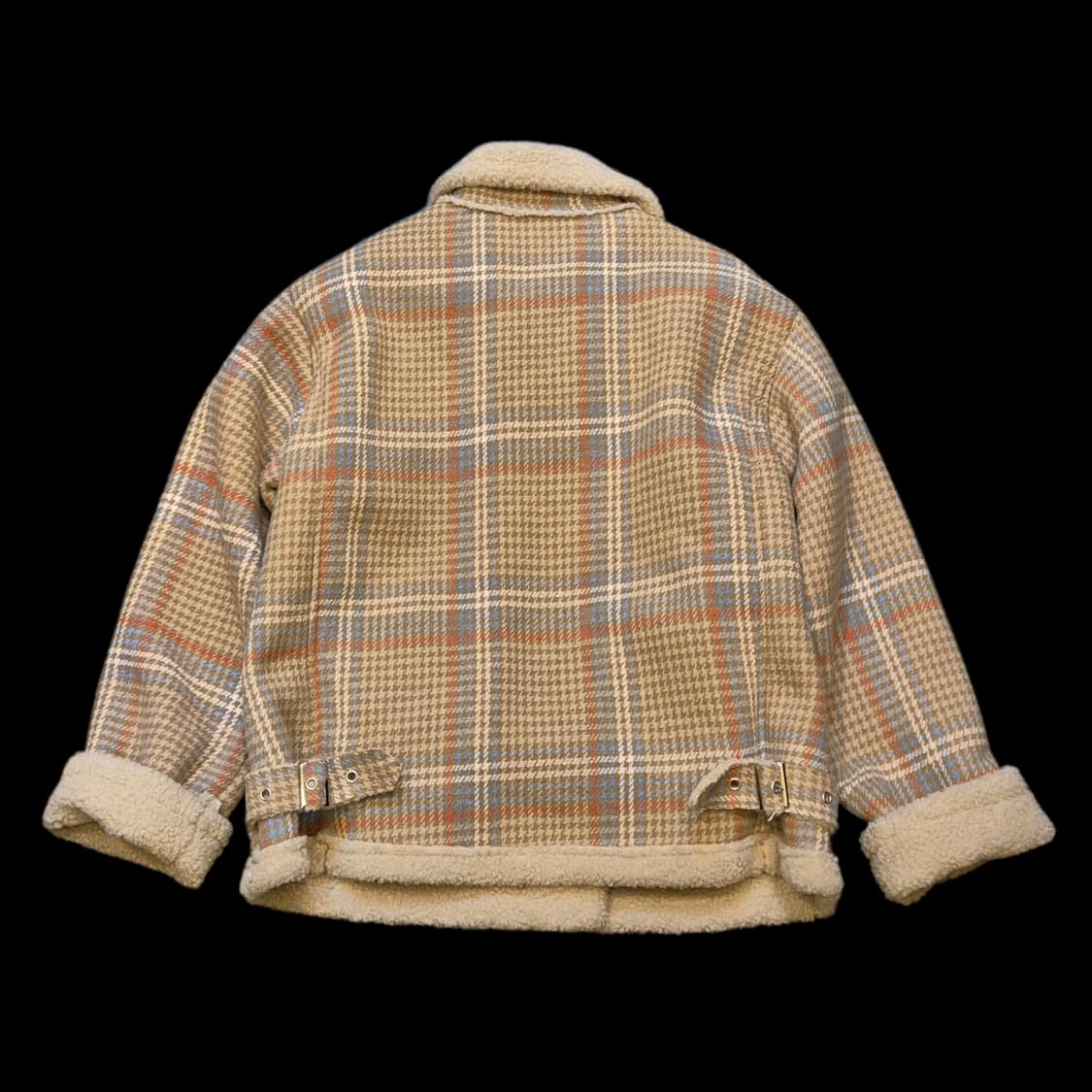 여성-FREE 하운드체크 양털자켓  상품이미지2