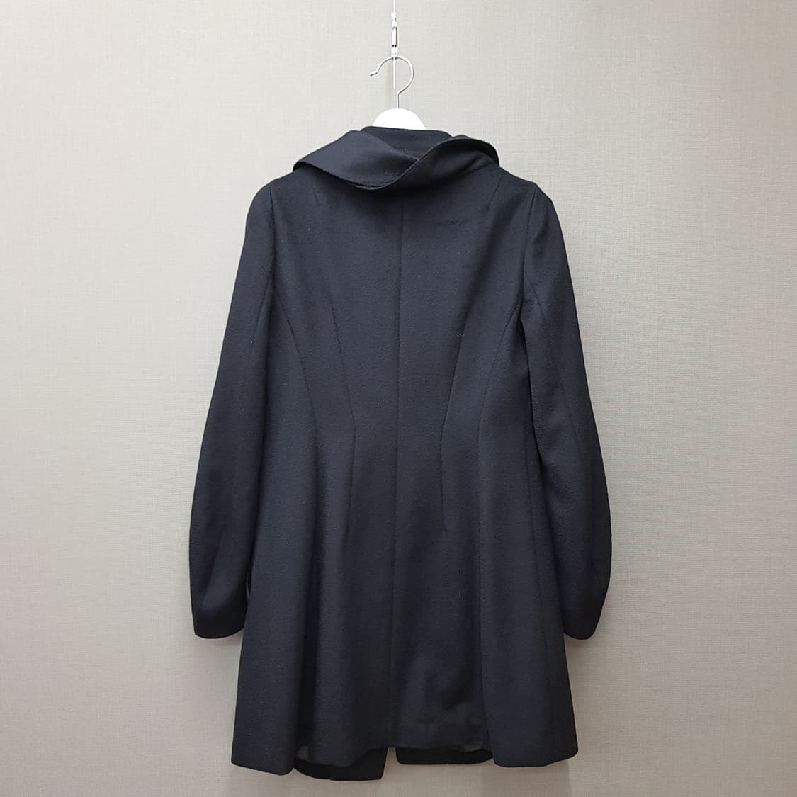 한섬 타임 드레이프 칼라 롱 코트 M사이즈 상품이미지3