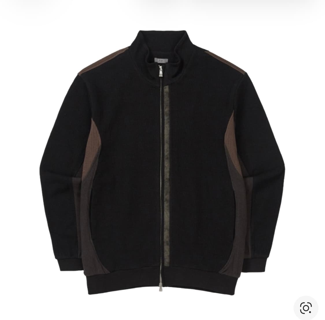 xlim ep.9 엑슬림 01 jersey 저지 자켓 블랙 브라운 상품이미지1