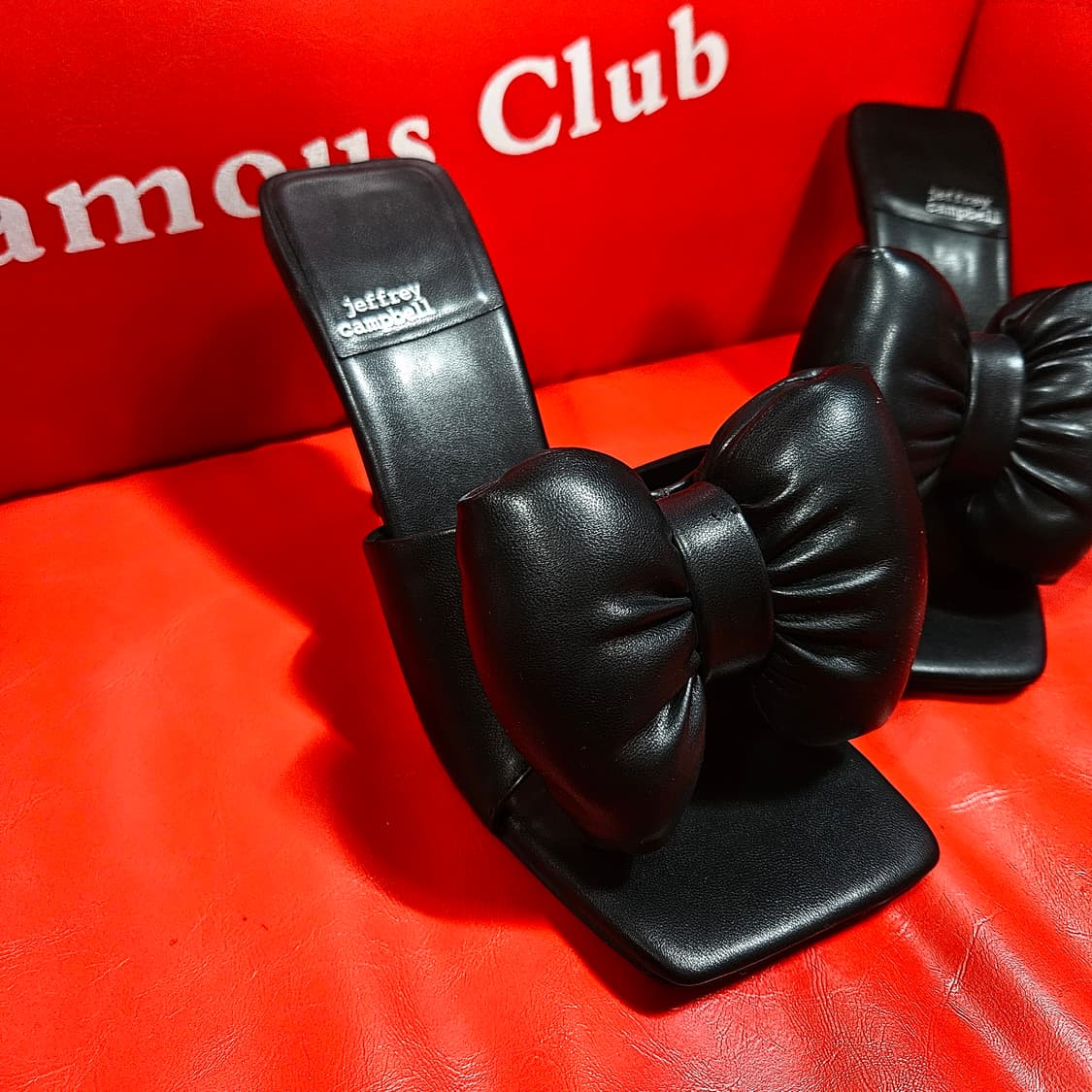 (미사용)제프리캠벨(jeffrey Campbell) 빅 리본 뮬 펌프스  상품이미지2