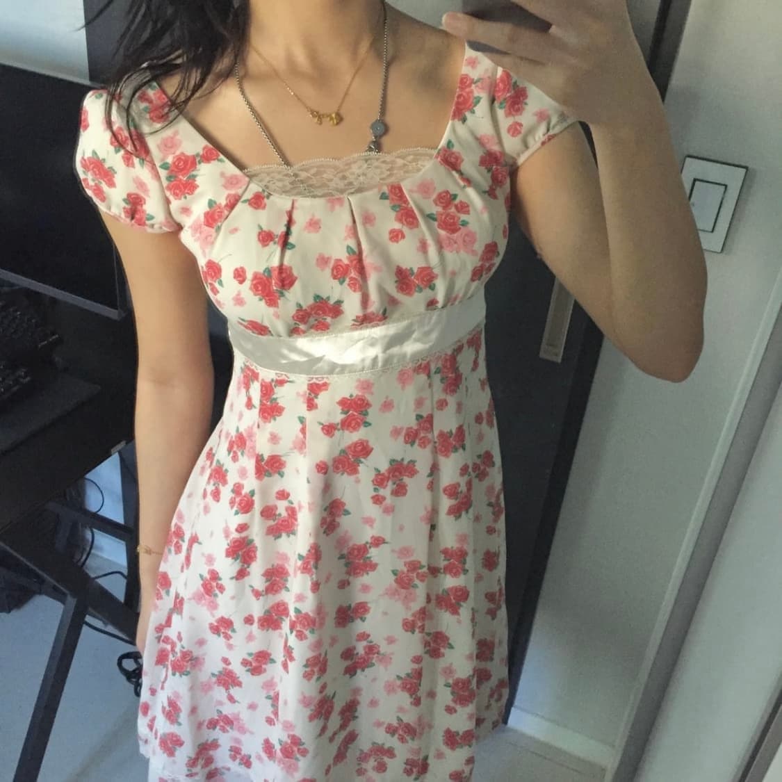 JPN Vintage 히메갸루 로걀 페어리 원피스 상품이미지1