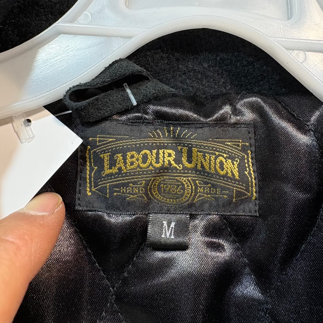 [M] LABOUR UNION 레이버 유니온 울 가죽 자켓 상품이미지5