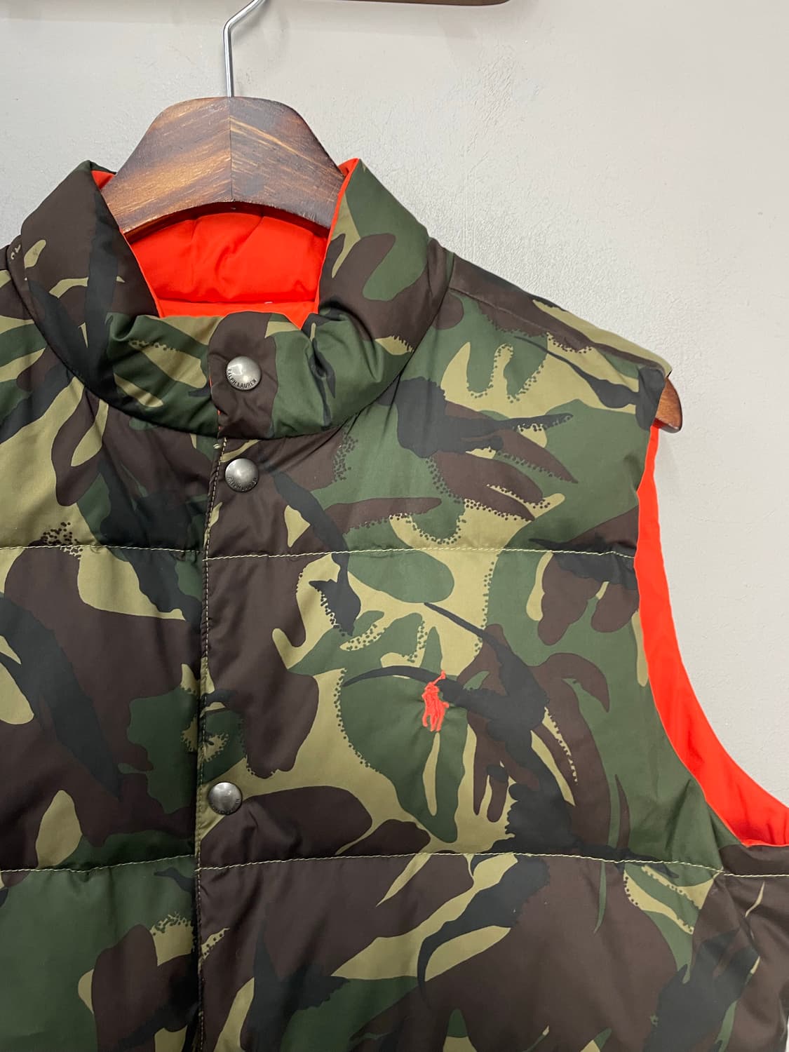 폴로 랄프로렌 리버시블 카모 다운 베스트 H2244 상품이미지3