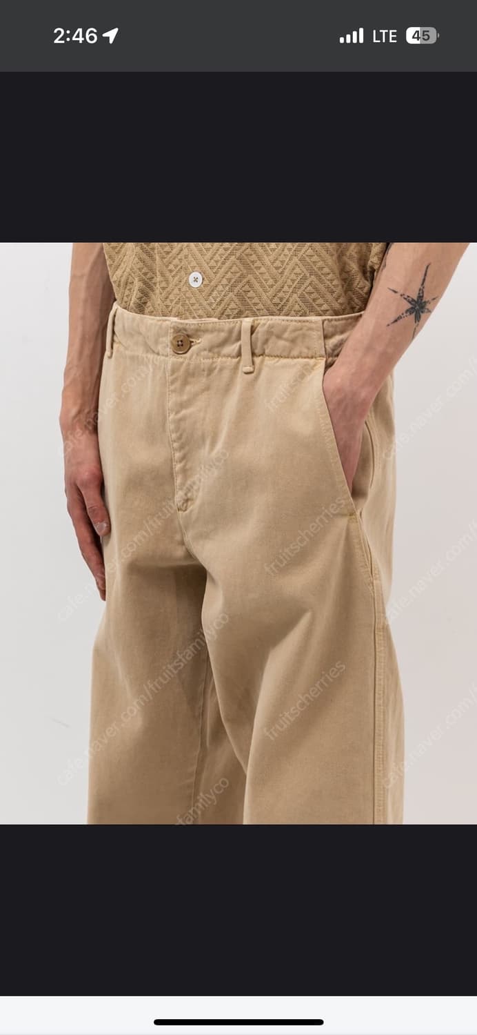 sunflower chino pants 32/32 상품이미지3