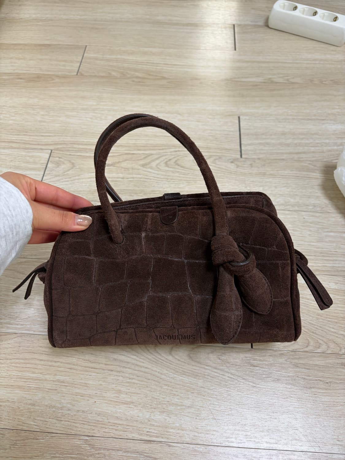 지크뮈스 투리스모 볼링백 스몰 다크 브라운 상품이미지4