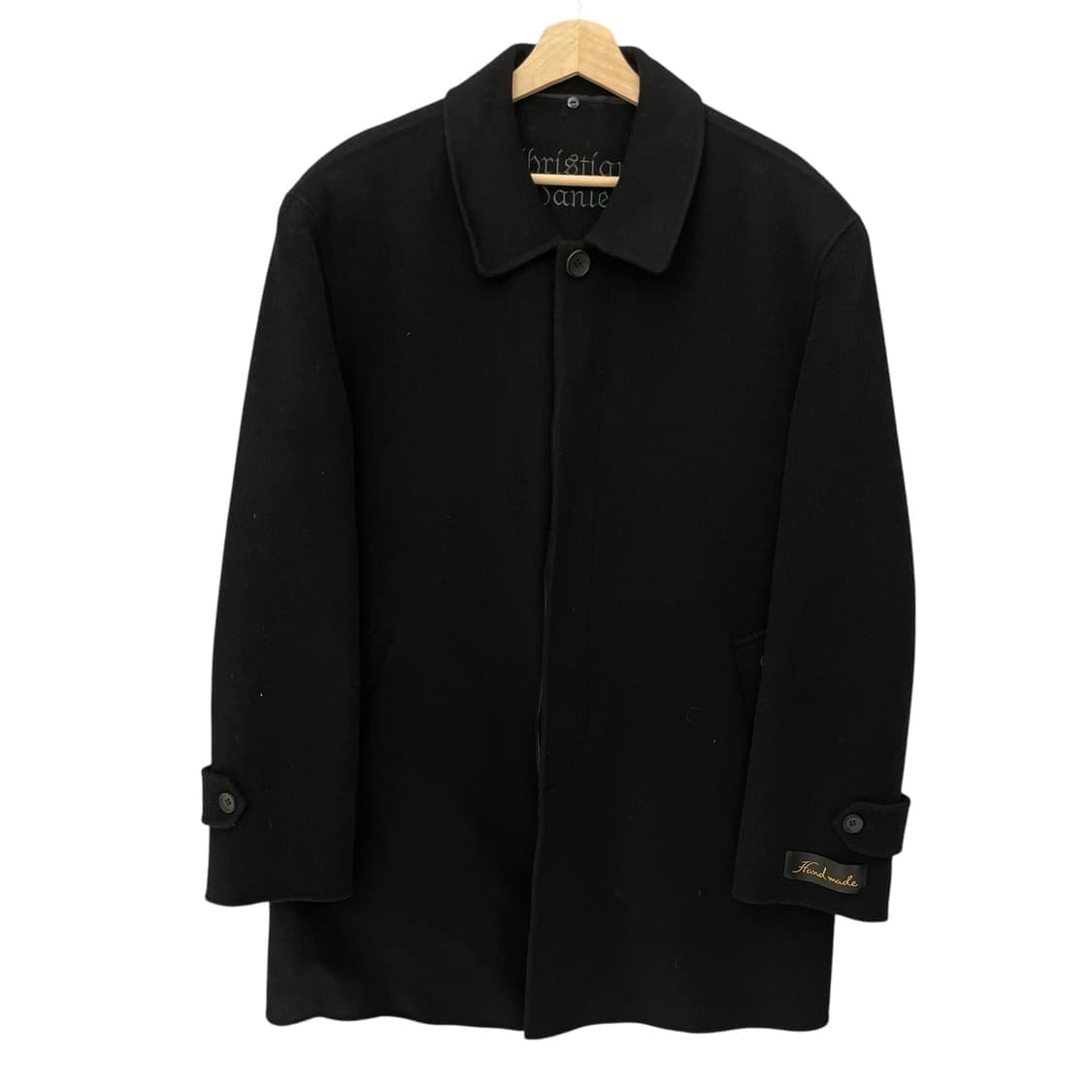 핸드메이드 크리스찬 다니엘 블랙 울 코트 105 상품이미지1