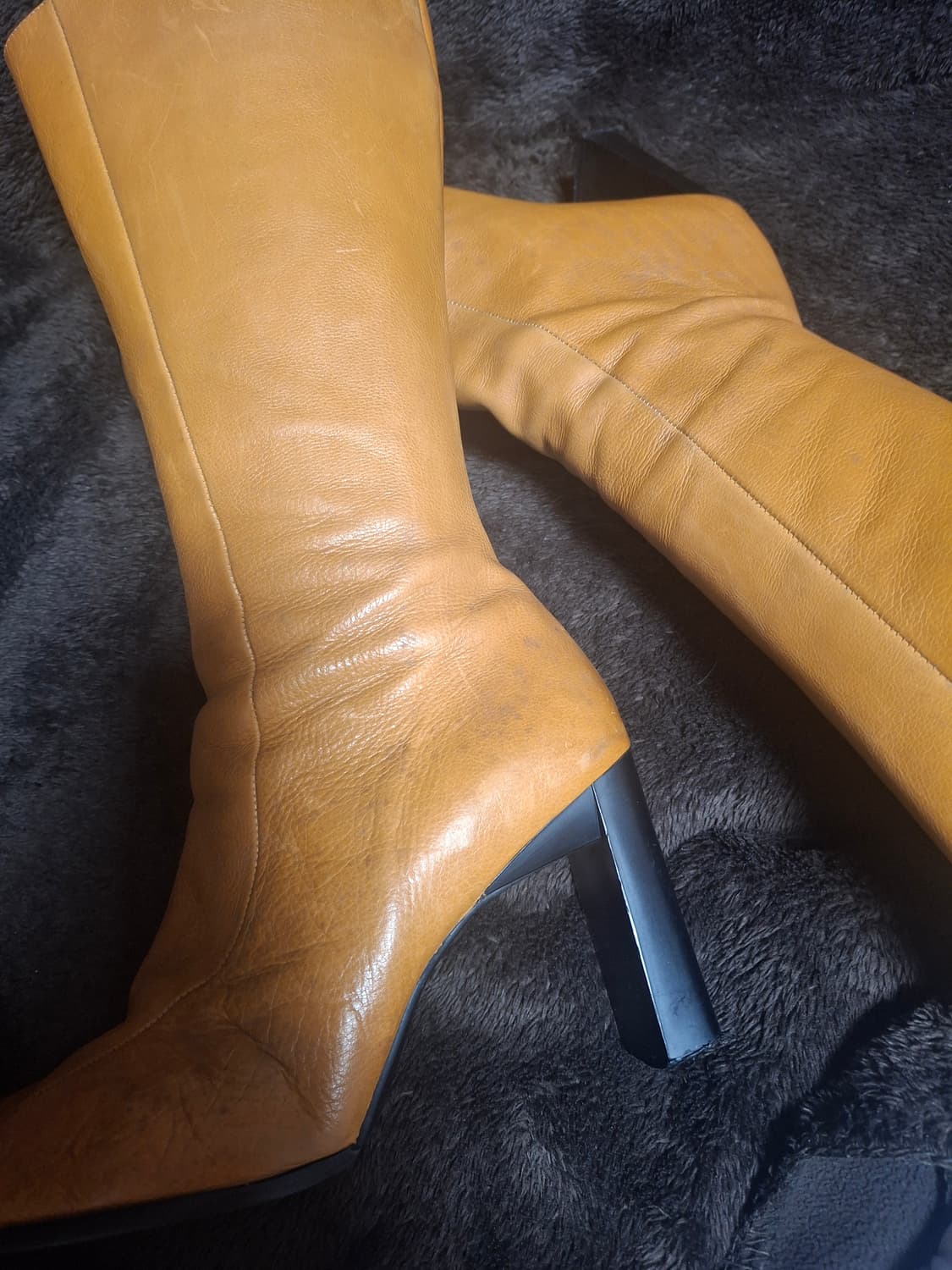 일본 다이애나 가죽롱부츠 235 상품이미지9