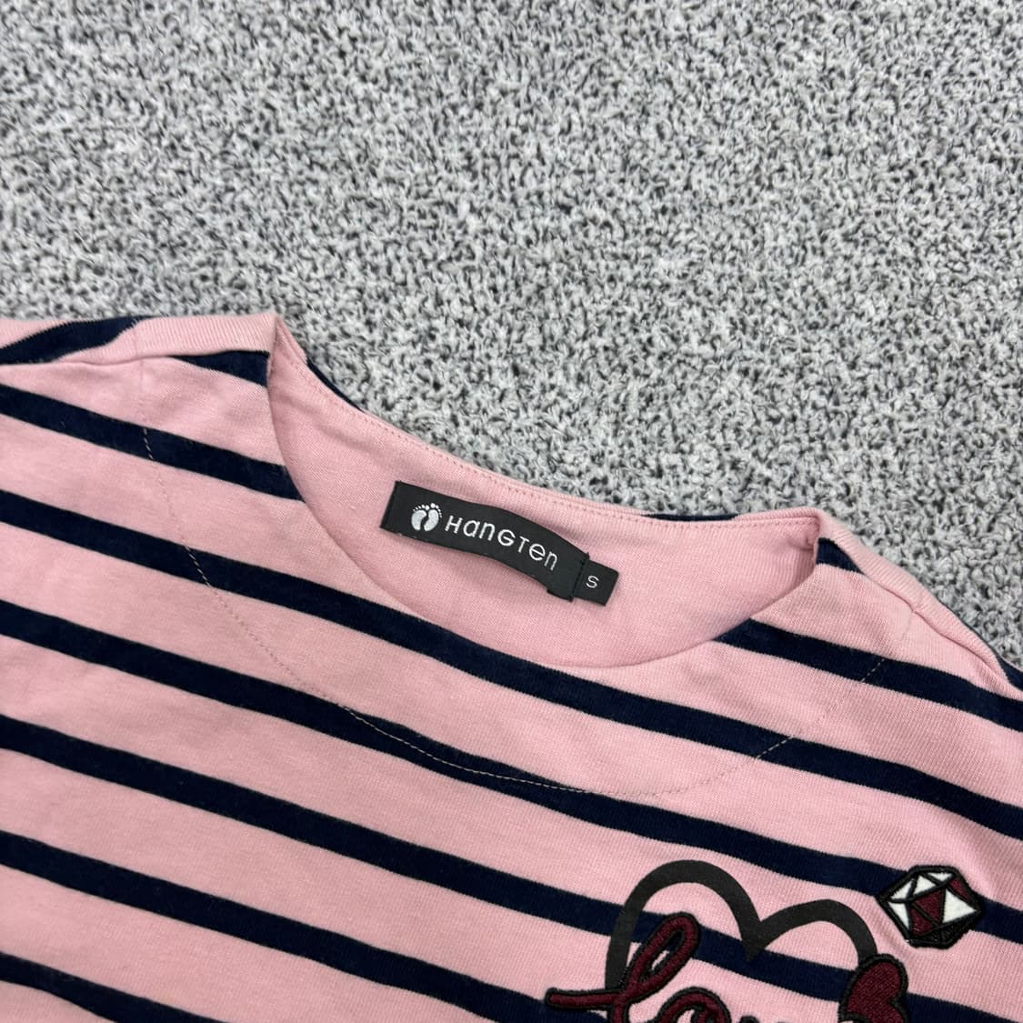 S 행텐 여성 스트라이프 긴팔티 0319J 상품이미지2