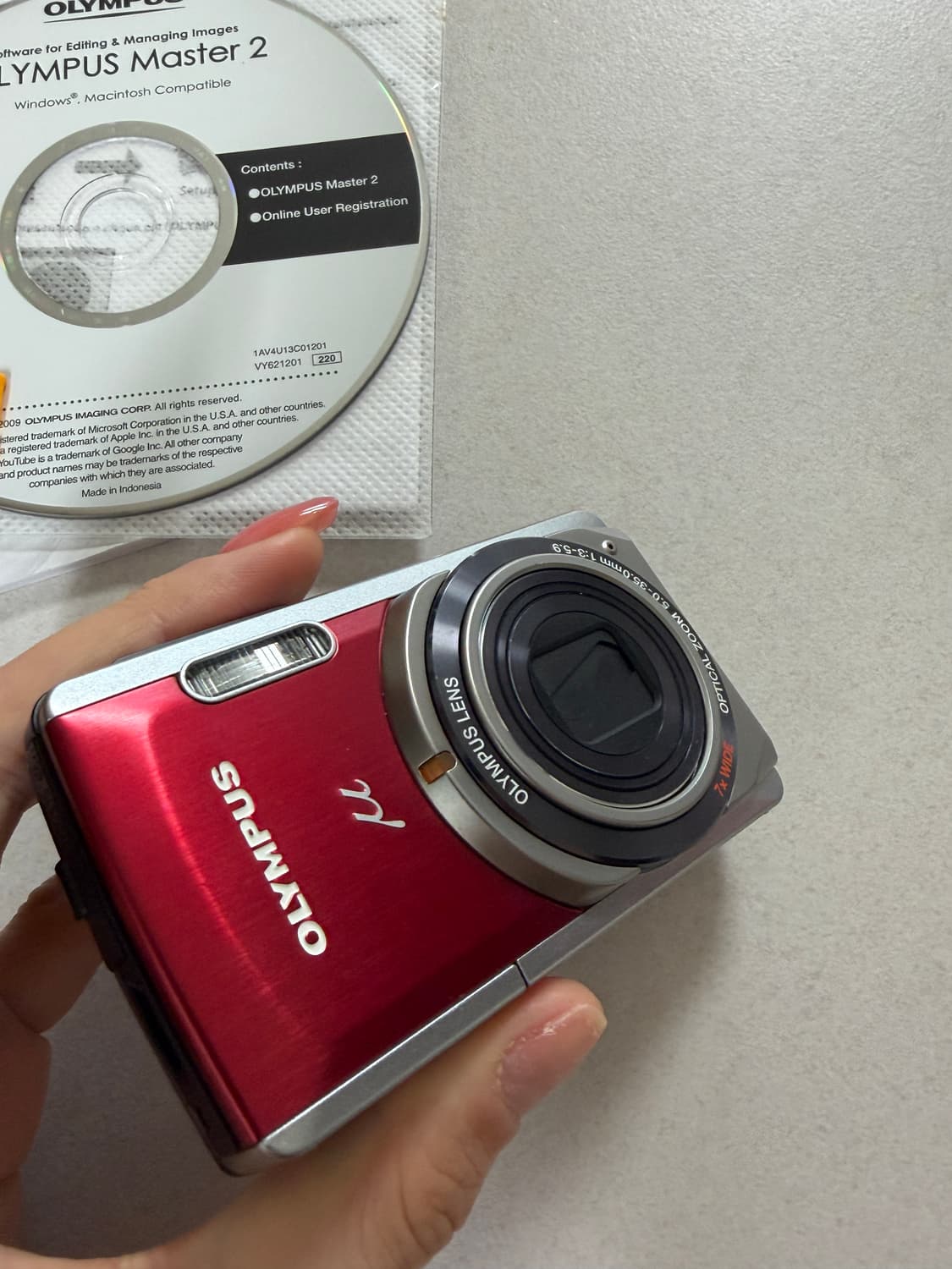 olympus u-7020 올림푸스 뮤 7020 (레드) 상품이미지1