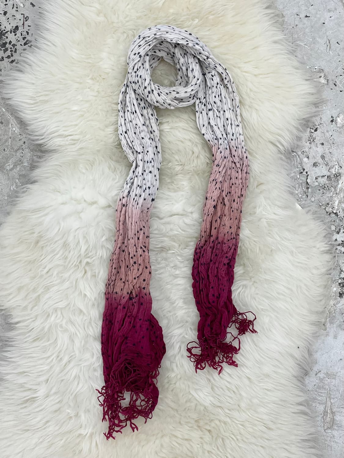 너드모리 스타 그라데이션 수술 머플러  상품이미지4