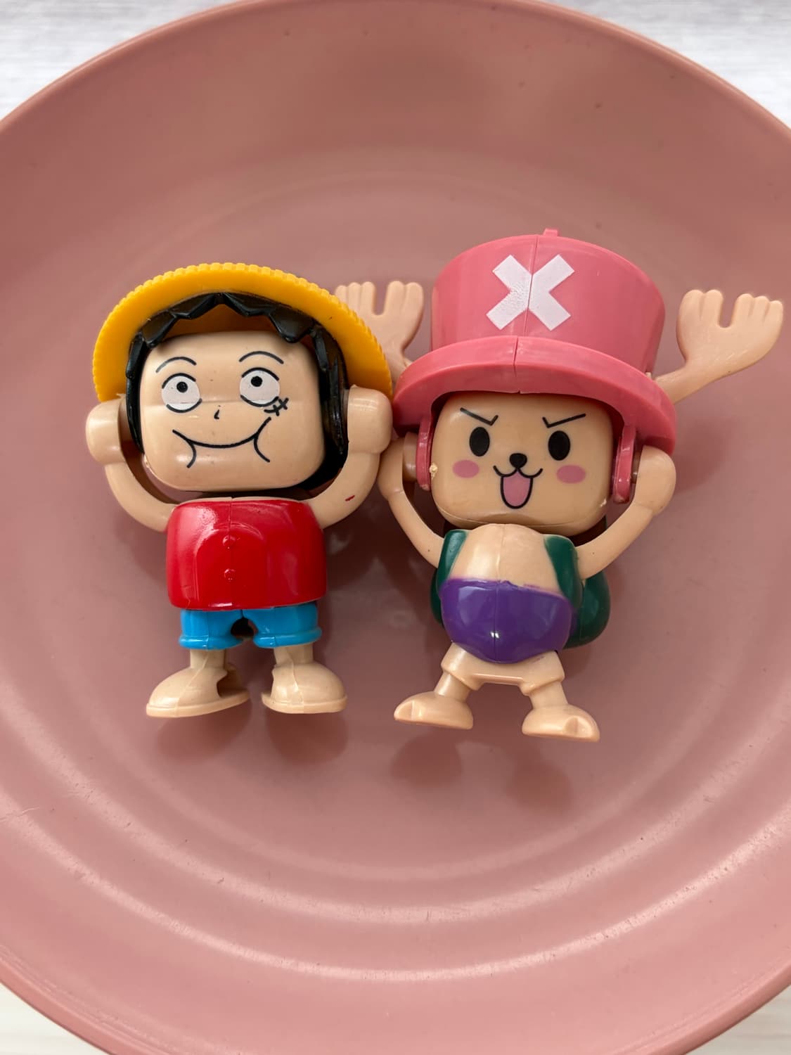 원피스 루피 쵸파 피규어 표정바뀜 빈티지토이 원피스키링 상품이미지2