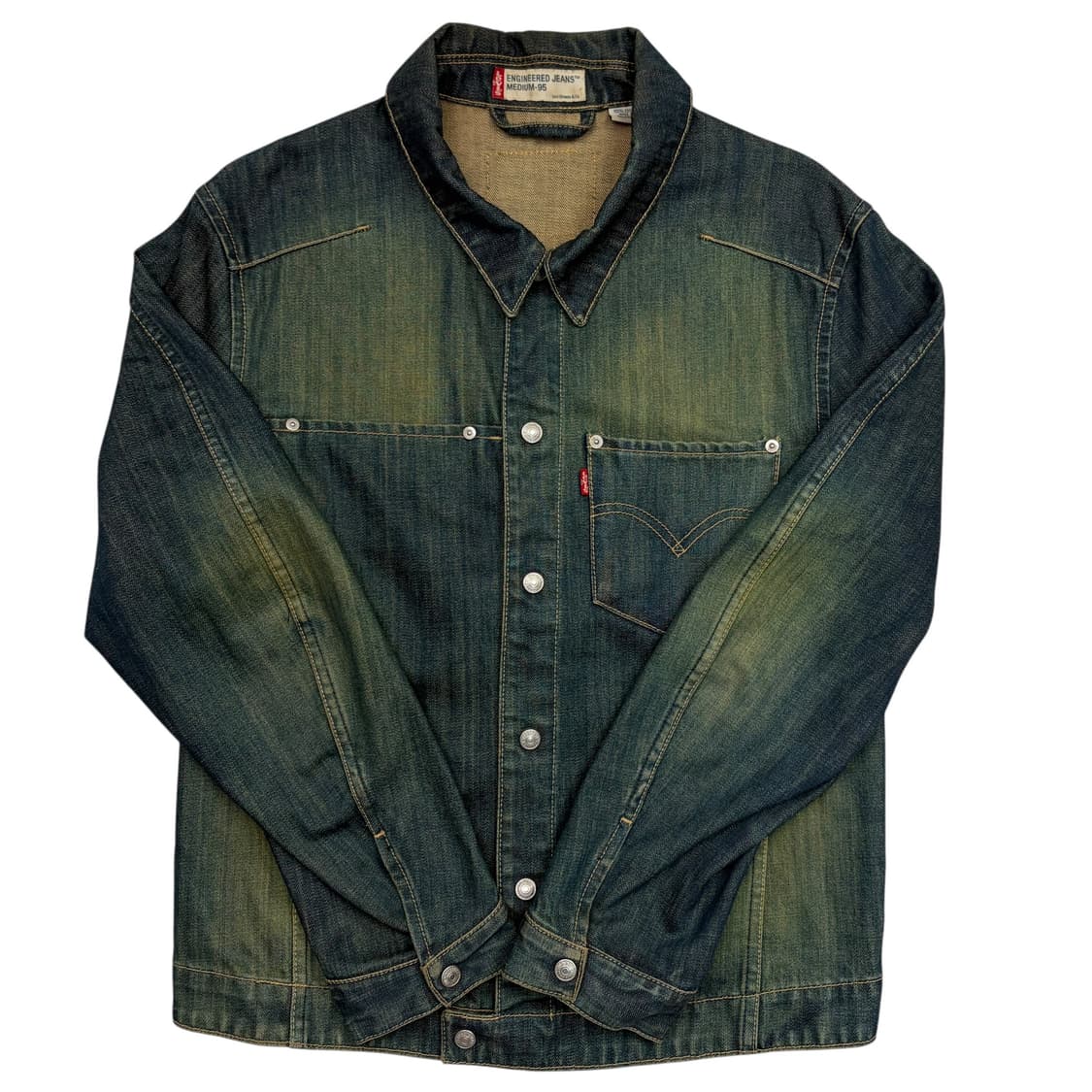 리바이스 엔지니어드 워싱 데님 자켓 M 상품이미지1