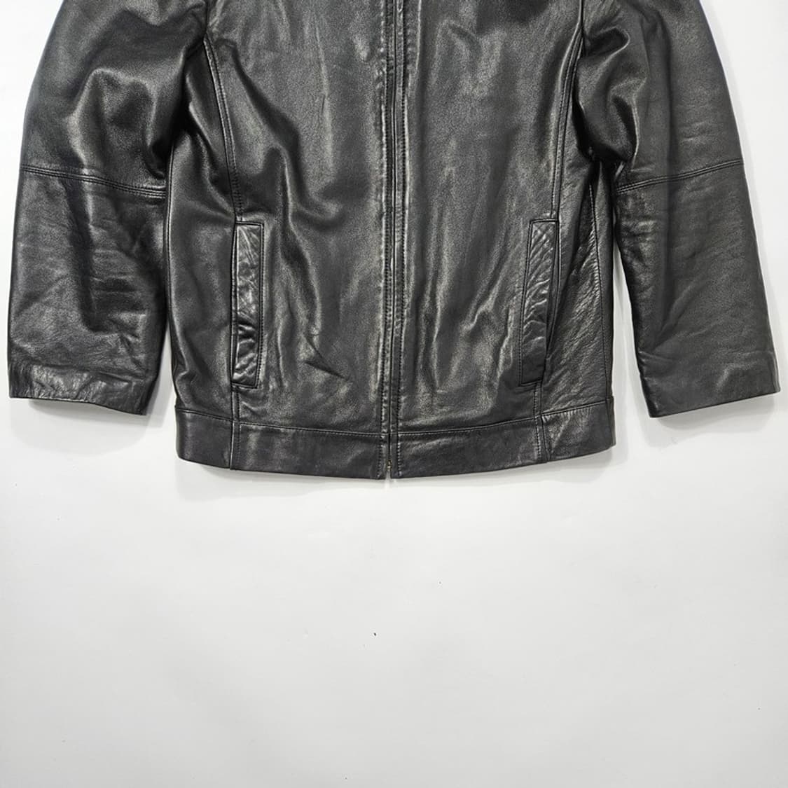 NIX 양가죽 집업 자켓 M 상품이미지4