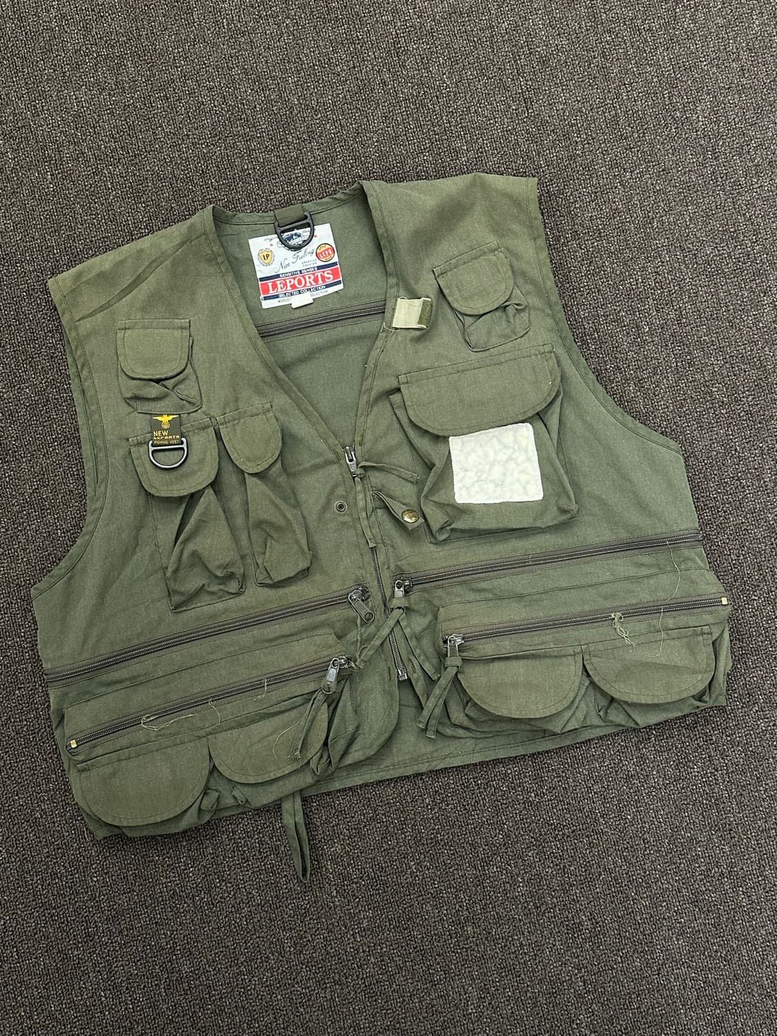 OS)LEPORTS 빈티지 피싱 베스트 상품이미지1