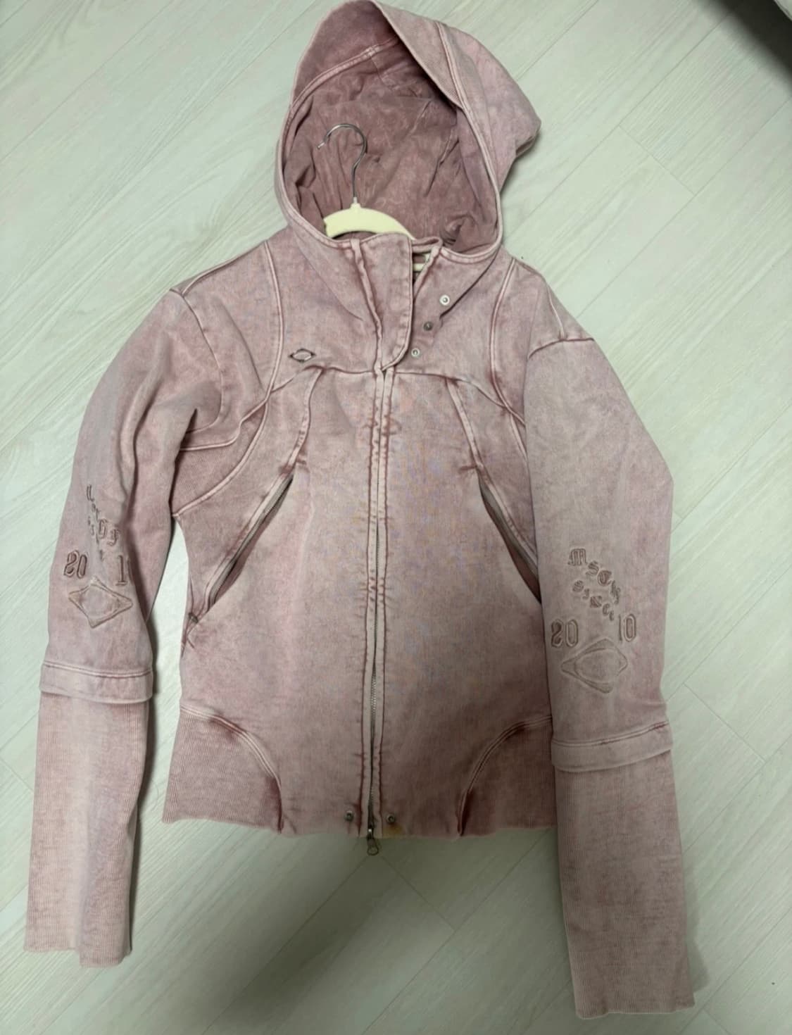 미스치프 워싱 후드집업  상품이미지1