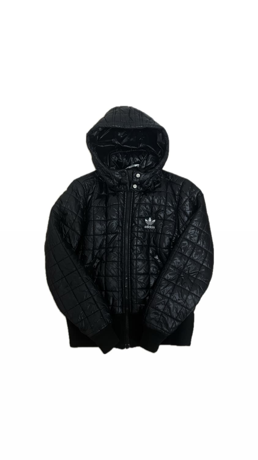 아디다스 퀄팅 후드 패딩 100 L 상품이미지1