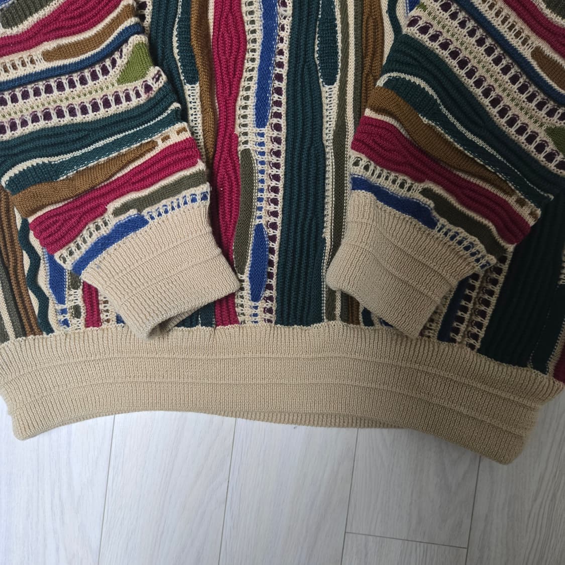 Limnos Australia 퓨어 울 케이블 니트 상품이미지3