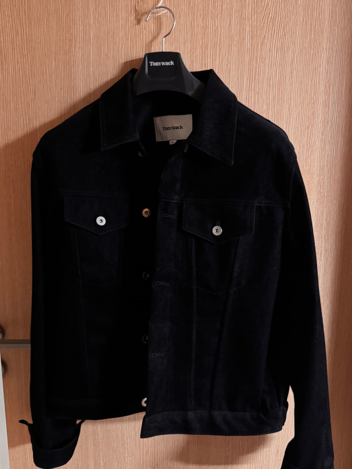 토니웩 벨벳 데님 트러커 자켓 상품이미지4